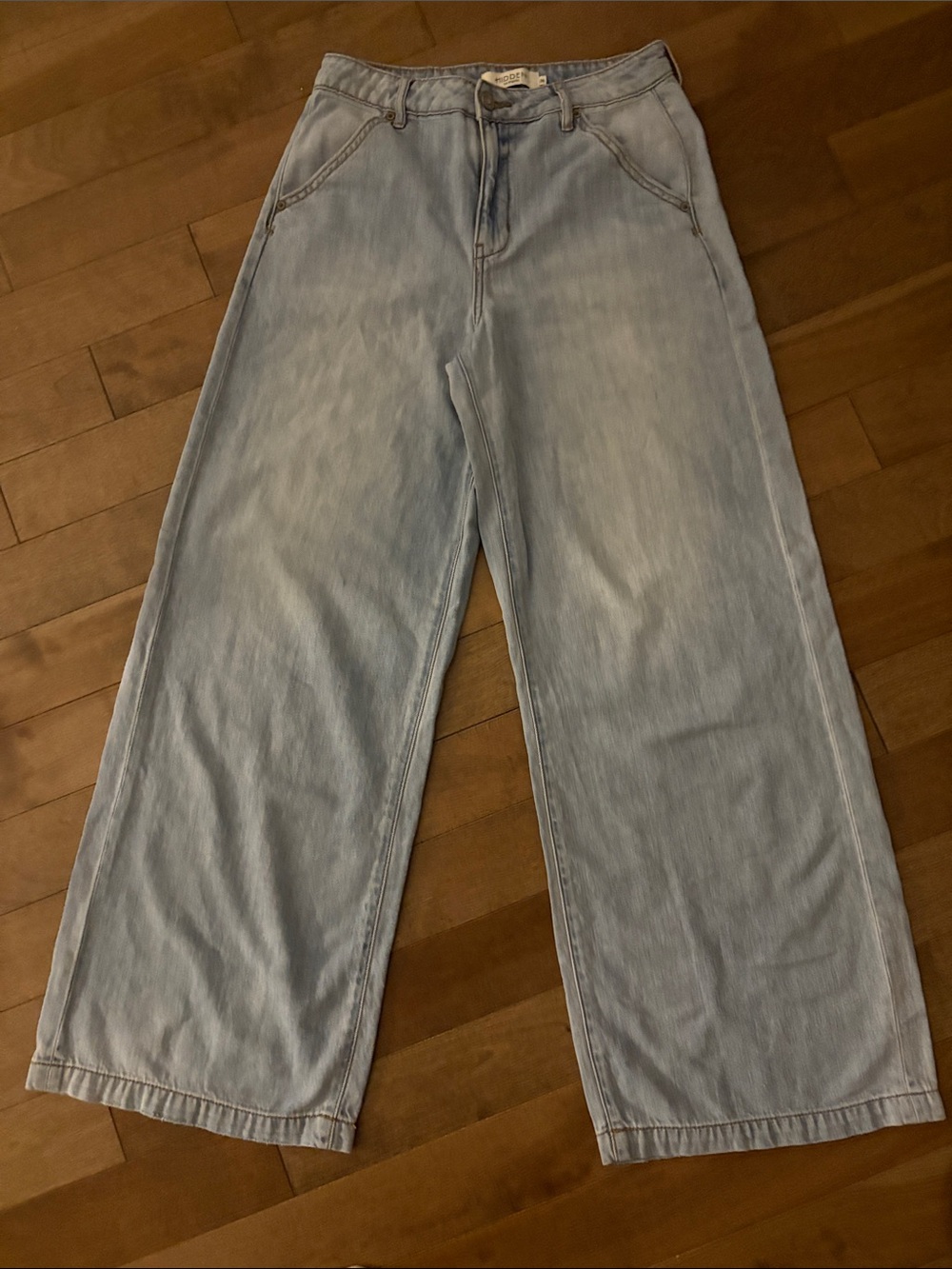 Light Blue Wide Leg High-Rise Women’s Jeans